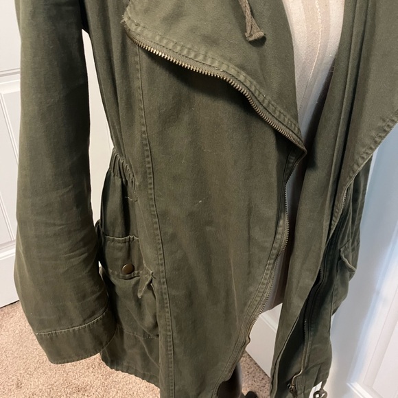 Mossimo Supply Co Army Green Utility Jacket - Picture 6 of 7